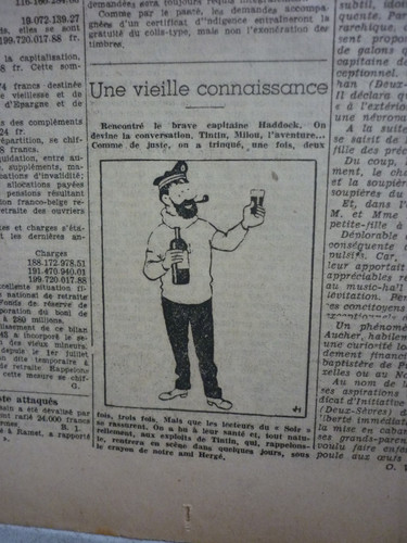 Tintin journal soir - /,