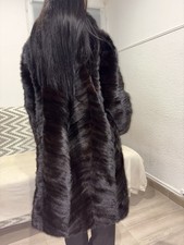 manteau fourrure véritable