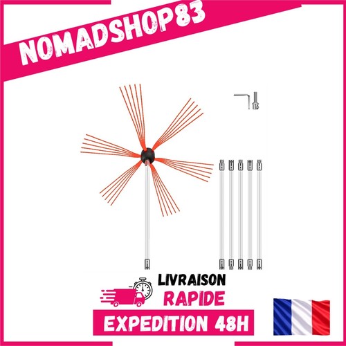 Vevor kit ramonage cheminée - ramonage, 6
