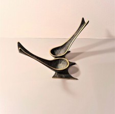 "Les Hirondelles" bronze pipe holder - Walter Brosse design (Vienna - 1950)