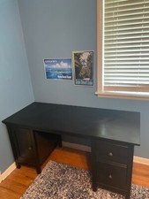 Used IKEA hemnes bedroom desk, drawer and nightstand