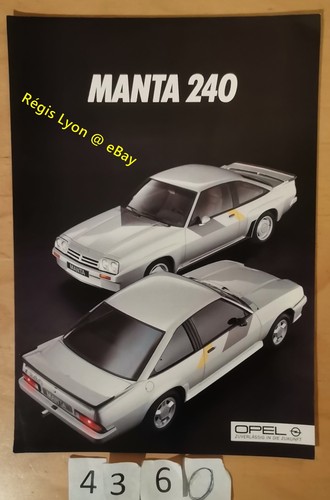 Opel manta 240 irmscher - manta, i