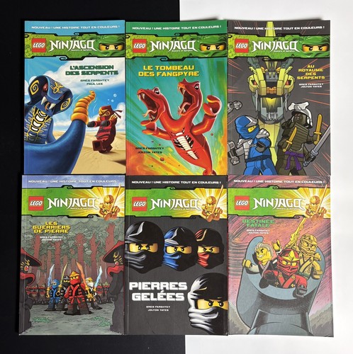 Lot lego ninjago masters - 6,