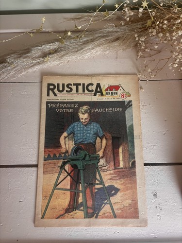 Vintage revue rustica - revue,