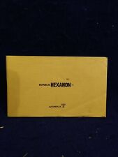  Konica Hexanon Autoreflex T