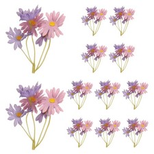 12Pcs Fleur Marguerite pour