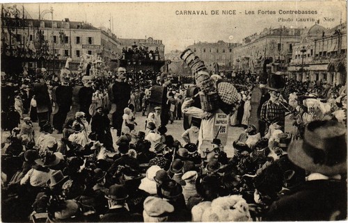 Cpa carnaval nice les - cpa,