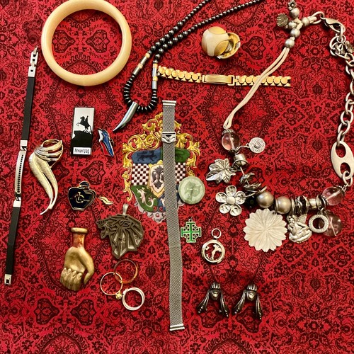 Lot anciens bijoux - lot,