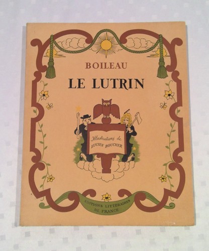 Livre lutrin boileau - livre, le