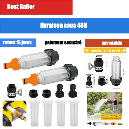 Filtre eau pouce pour - filtre,