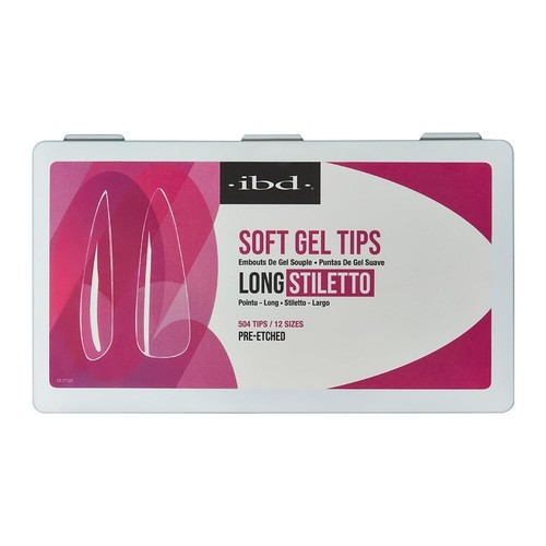 Ibd soft gel tips box - soft, long
