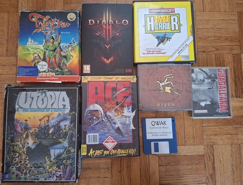 Lot jeux vintage amstrad - jeux,