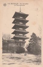 CPA Brussels The Japanese Tower Laeken Park 1928