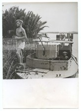 Indochina War: FOM Star 8 Meters on Patrol - Vintage Photo 1950