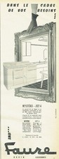 Advertising 029 1957 Faure Mystery Jet 4 Mixed Block Stove