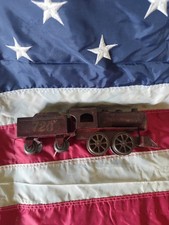 Jouet train ancien tole