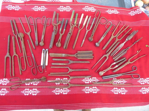 Lot fer friser outil - :,