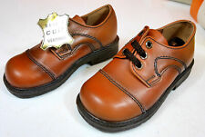 old leather shoe gold 1950 kids doll new REX size 24