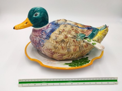 Légumier canard bassano plat - canard,