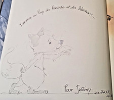 DESSIN DEDICACE EVE THARLET