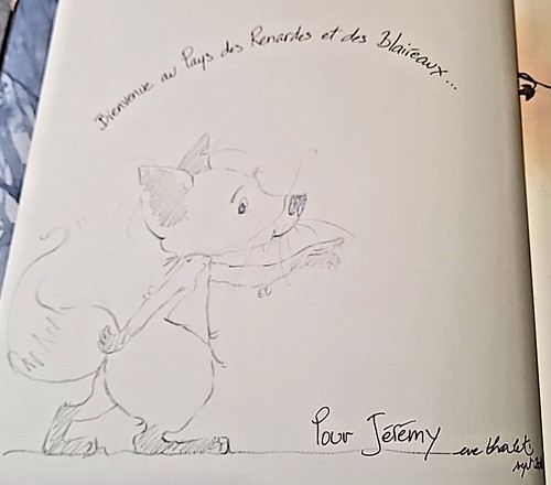 Dessin dedicace eve - dessin, tharlet