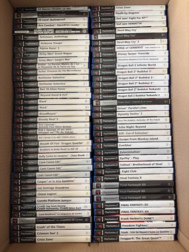 Jeux ps2 a à f - ps2, de