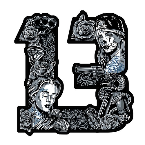 Numero treize femme visage - femme,