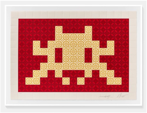 Shepard fairey invader - shepard,
