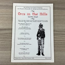 Orques dans Le Collines Volume Un De Trois Flintloque Escarmouche Livre Été 1996