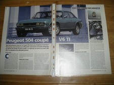 NOUS NOUS SOMMES TANT AIMÉS 1982... PEUGEOT 504 COUPÉ V6 TI.....