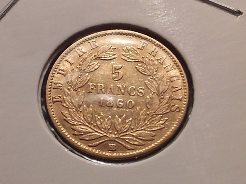 Francs napoléon iii - or,