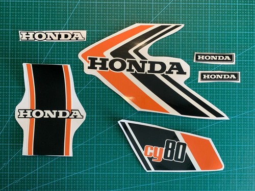 Honda rouge stickers - 80,