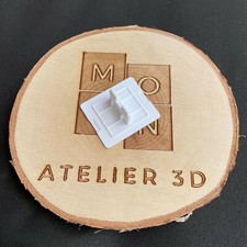 Cache Bloque Clips pour fixation façade de tiroir de cuisine Cooke & Lewis (x1)