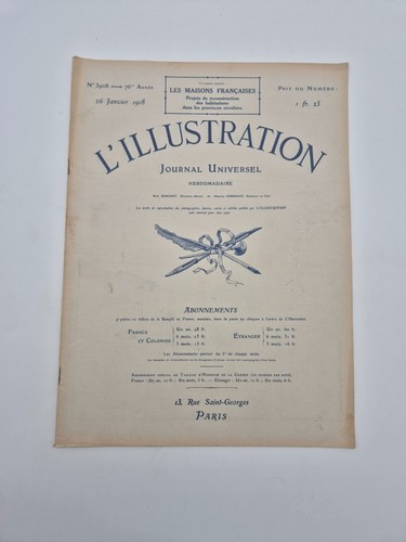Illustration janvier 1918 - l'illustration,