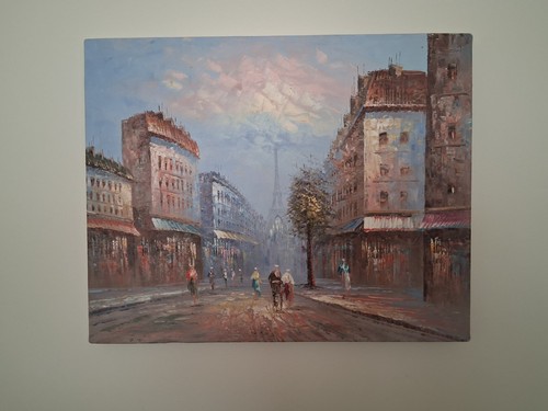 Peinture huile sur toile - l'huile,