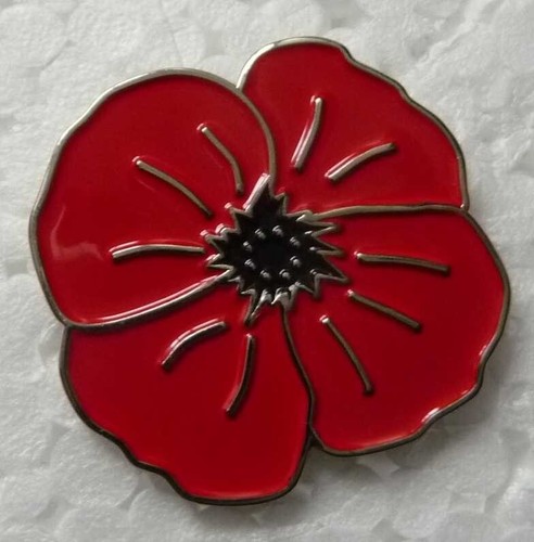 Pin militaire coquelicot - du,