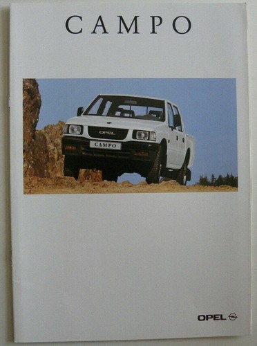 Brochure opel campo - campo, de