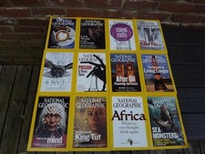 NATIONAL GEOGRAPHIC MAGAZINE 2005 Lot of 12, Free Shipping
