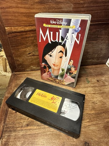 Mulan vhs walt disney - mulan,