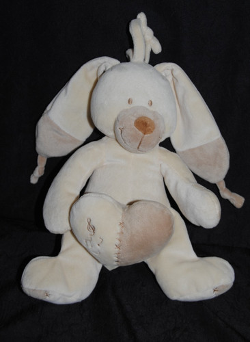 Doudou lapin musical - lapin,