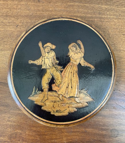 Ancien dos miroir main - ancien,