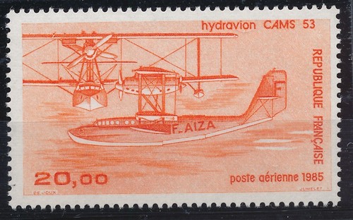 Timbre france poste - france, aérienne