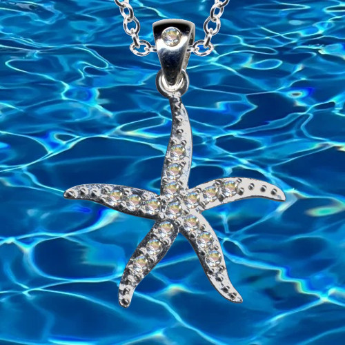 Pendentif étoile mer - pendentif,