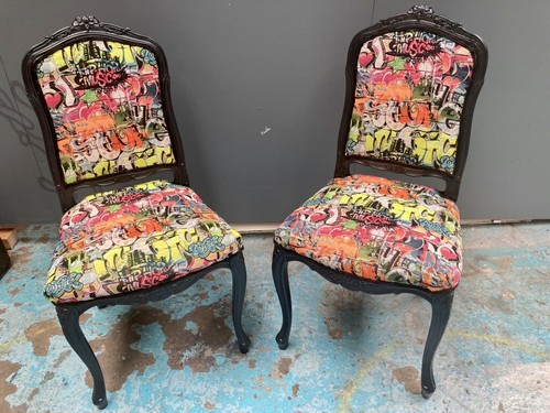 Paire chaises street art - paire,