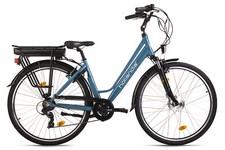 Vélo Electrique Dame 28'' Hollandia Optima Basic Bleu 250W Li-Ion 36V/ 7Vit 189E