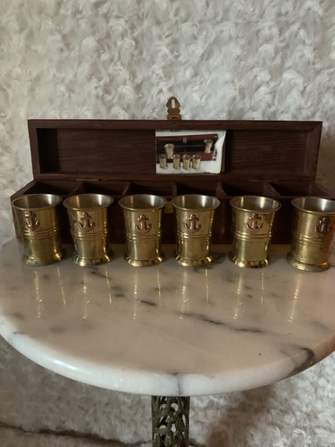 Coffret bois verres à - en,