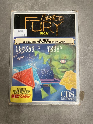 Cbs coleco vision space fury - vision,