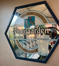 Miroir publicitaire hoegaarden vintage hyper déco