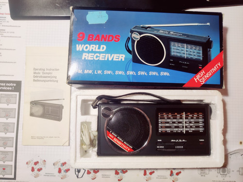 Radio sw 9 - radio, bands