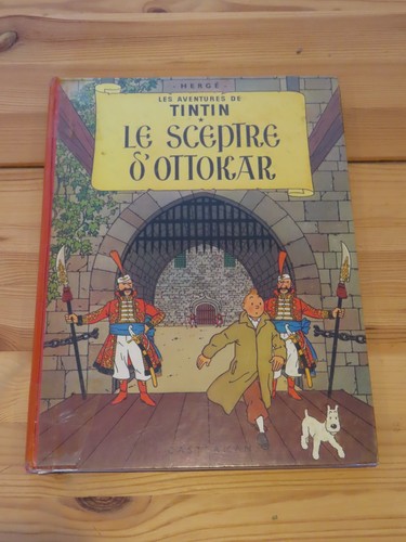 Tintin sceptre d ottokar - bd, le